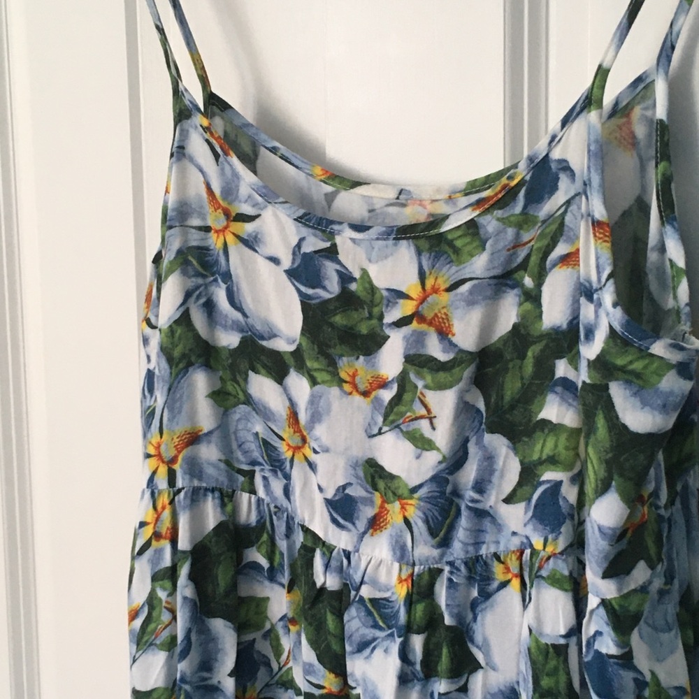Magnolia Floral Print Babydoll Dress (XS/S)